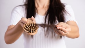excess hairs in comb